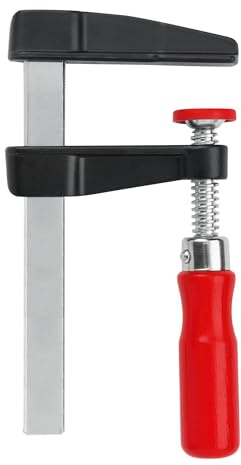 BESSEY Druckguss-Zwinge LM60/10 | 600 mm Spannweite | 100 mm Ausladung | Ideal für schnelle, schonende Spannarbeiten bei DIY-Projekten: leicht, robust und komfortabel in der Handhabung