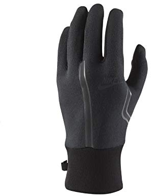 Nike Herren Tech Fleece Handschuhe Schwarz L/XL, Lauf/Joggen, Outdoor Activities, Männer, Erwachsene, Fäustling, Schwarz