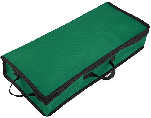 SUREH Lange Geschenkpapier-Aufbewahrungsbehälter Wickelorganizer Geschenkpapier Aufbewahrungstasche unter dem Bett mit transparenten Taschen zur Aufbewahrung mehrerer Rollen Geschenkpapier