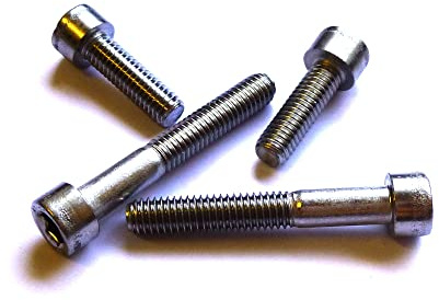 minischrauben.com - M2 Zylinderschrauben DIN 912 (ISO4762) - Edelstahl A2 (V2A) - 10 Stück, M2 x 30mm