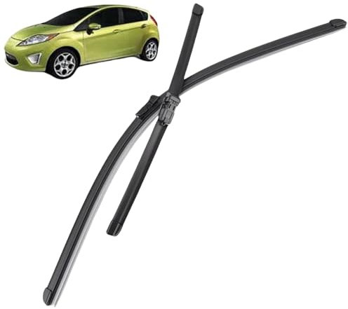 Scheibenwischer, vordere Wischerblätter, für Ford Fiesta MK6 2008-2017, 26 + 15 Zoll, saubere Wischerblätter