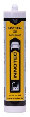 Innotec Easy Seal XS Schwarz - Premium Silikondichtmasse - Sanitärsilikon - Dichtmasse für Innen & Außen - Silikon zum Abdichten & Verfugen im Sanitär- und Küchenbereich - Bausilikon - Wetterfest