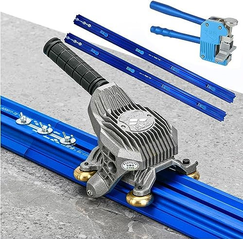 Tagliapiastrelle Manuale Tagliapiastrelle Macchina tagliapiastrelle, Macchina tagliapiastrelle di Grande Formato Tagliapiastrelle Manuale con Ventose Integrate Coltello per Spingere Le Piastrelle Pi