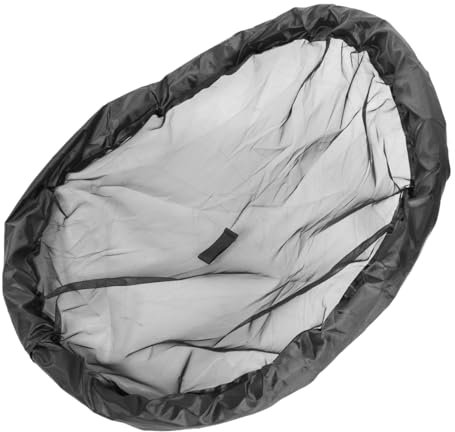 BCOATH Îlot Flottant Noir Filets pour Plantes Aquatiques – Protection Bassin Étang – Ronde – Barrière Flottante pour Poissons – Jardinière Insulaire Flottante, Support Végétal Sécurisé