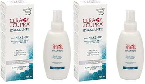 Cera di Cupra Crema Idratante Base Pre Make-Up, 125 ml (Confezione da 2)