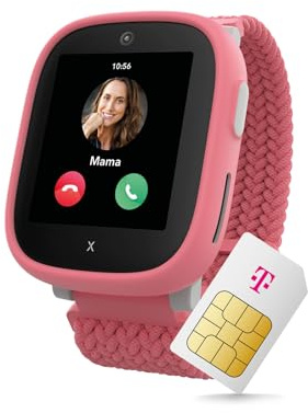 Xplora X6 Play eSIM Smartwatch för barn, med GPS-spårare och SOS-knapp, inklusive byte av tillbehör för mix- och matchning, kraftfull barnklocka med kamera och stegräknare, telefonklocka inkl. mobil