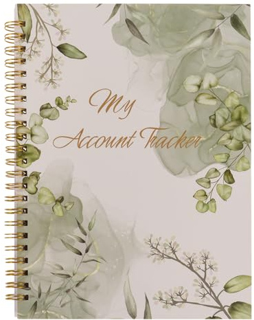 SAFIGLE Carnet de chèques - Planificateur budgétaire pour les services bancaires personnels et professionnels - Organisateur de documents financiers - Grand livre comptable pour petites entreprises