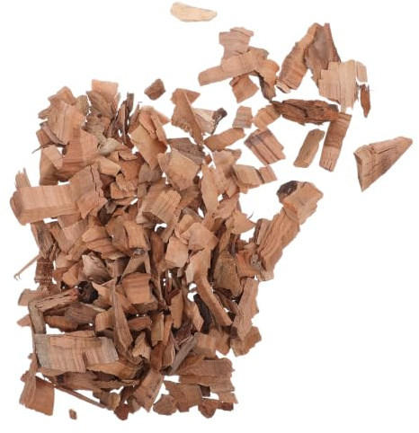 HEALLILY Scaglie di Legno di Ciliegio 500g per Barbecue All'aperto Migliorano Il Gusto e Potenziano L'aroma Secondo Francese