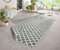 bougari Niza Reversible y Exterior para en Alfombra Verde/Crema 80 x 150