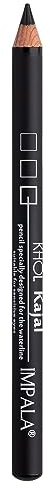 Impala Crayon yeux Khol | Couleur 81 Noir Intense | Eyeliner | Spécialement conçu pour l'intérieur de la paupière et Longue Durée | Formule Lisse et Crémeuse | Maquillage des Yeux
