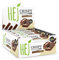 HEJ Crispy Proteinriegel Snack – Low Sugar Eiweißriegel | 14,4g Protein & 168kcal pro Riegel | Vegetarisch & ohne Palmöl – 12x45g Crunchy Brownie