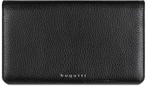 bugatti Lady Top Wallet with Flap Black