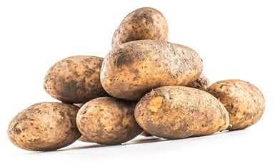 Cyprus Potatoes - Finest Potatoes Grown in the Cyprus - Use for Baking, Roasting, Chipping and wedging - Make Perfect Oven Roasted Potatoes. (2kg Including Box)
