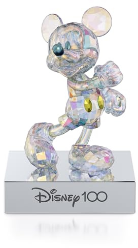 Swarovski Disney100 Mickey Mouse, Disney-Figur aus Mehrfarbigem, Strahlendem Swarovski Kristall