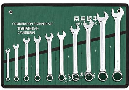 Metrisches Schraubenschlüssel-Set, Schraubenschlüssel-Set, metrisch und Standard, Schraubenschlüssel-Set, metrisch und Standard, Schraubenschlüssel-Set metrisch für Arbeitsautos mit tragbarer