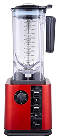 Commercial Ice Crusher Blender Smoothie Maker 2200W, 2.2L Capacity, 18000-30000rpm Mixer with Glass Jug & Cover for Home Milk Tea Shop Coffee Shop