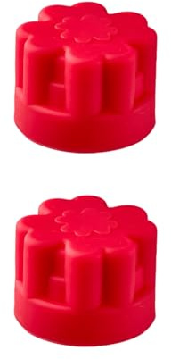 GWOZI Apribottiglie in silicone – 2 pezzi, a forma di fiore, facile strumento di apertura per cucina, acqua, soda e altri tappi a vite