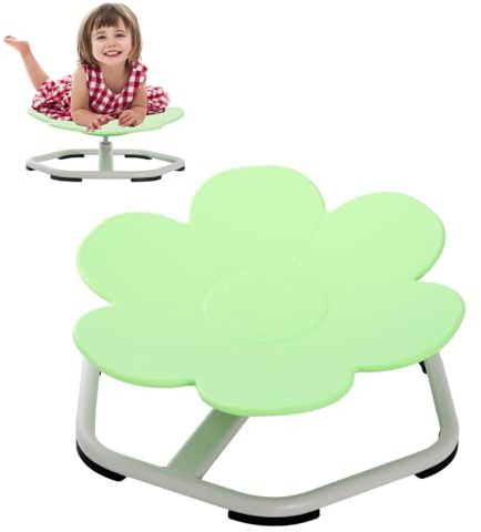 Siairo Sensorischer Kinderstuhl, Drehstuhl für Autismus, Sensorischer Balance Training Sitz, Sensorischer Drehstuhl Training Sitzen und Drehen Physische Koordination und Gleichgewicht