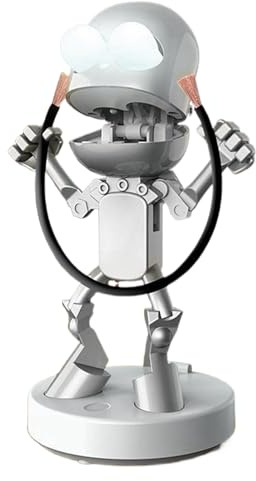 Wpsagek Niedliche Schreibtischlampe - Alien Kinderzimmerlampe | 3 Helligkeitsstufen Dimmbar, Integrierte Handyhalterung, USB-Aufladbares Stimmungslicht Für Lesen Und Schlafenszeit