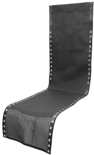TOYANDONA Ersatzbezug Satz für Klapp Liegestuhl Balkon Verschleißfester Outdoor Stoff mit Verstellbarem Seil Robustes Lounge Stuhl Zubehör für Garten und Camping