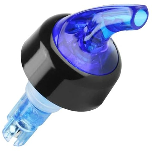 bar@drinkstuff Exacto Pourer Blue 25ml Pack of 12, DS56