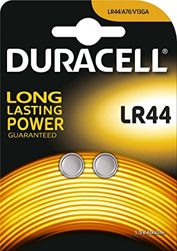 DURACELL Alkaline Knopfzelle ´Electronics´, LR44, 2er