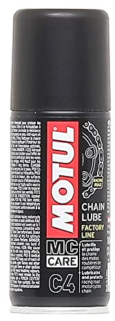 MOTUL 100 ml Spray Taschen-Kette Motorrad C4 Chain Lube Straße