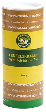 Nösenberger Teufelskralle | 750 g | Ergänzungsfuttermittel für Pferde | Getrocknet & geschnitten