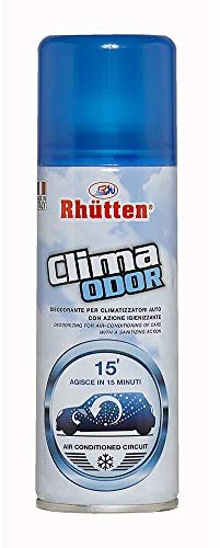 Clima Odor, Detergente Igienizzante e Disodorante per Clima Auto, Valvola Autobloccante, Agisce in 15 minuti, 175ml