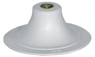 Base per Tendalino Cappottina con Boccola Interna - - Accessori per Gommone Barca Kayak Canoa(Grigio RAL7038)