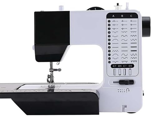 Heavy Duty Portable Embroidery Machine, Multifunctional Industrial Sewing Machine With 38 Built-In Stitches, Extension Table & Night Light, Ideal For Beginners And Advanced - Professional Crafting Too