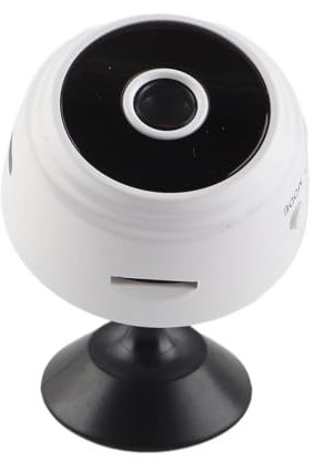 Kuuleyn Mini telecamera A9, mini videocamera di sicurezza domestica micro telecamera di videosorveglianza per bambini (bianco)