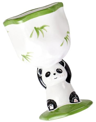 Luxshiny Tazón de Forma de Panda con Tazón Decorativo para Postres y Aperitivos para Cumpleaños para Helados y Puddings