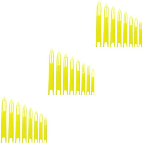 Lurrose 3 Series Herramientas De Reparación De Redes De Pesca Lanzaderas Para Tejer Agujas De Reparación De Redes Convenientes Y Portátiles Para 8 Piezas X 3
