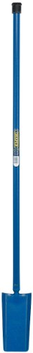 Draper Expert 1600 x 260 mm Solid Forged Fencing Spade | All-Steel Tubular with Digger | Solid forged Socket Gardening Hand Tool |Post Spade|Fench Shovel| 24414 Blue