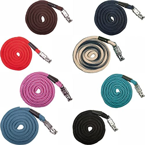 HKM 547058 Strick Aachen mit Panikverschluss, Länge 180 cm, pink/flieder