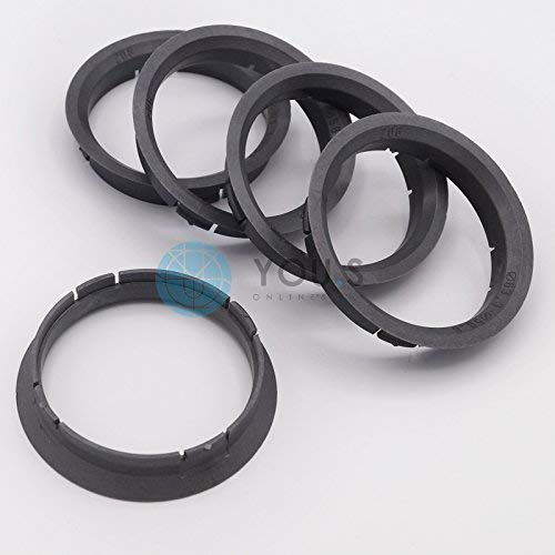 5 x ZENTRIERRINGE DISTANZRING für ALUFELGEN Z08 63,3-58,6 mm Alutec Anzio Rial
