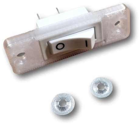 Aftermarket Replacement Jenn Air Fan Switch Cooktop/Stove/Range - 2 Wires (White)