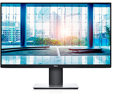 Dell P2719H 27-inch Full HD Monitor - 1920 x 1080 at 60Hz, 5ms (Fast) Gray-to-Gray Response Time, 16.7 Million Colors - Black