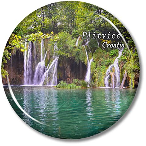 Kühlschrankmagnet Kroatien Plitvice 5,7 cm