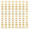 PandaHall 144 Stück 24K Vergoldete Blumenperlenkappen 12 Styles Messing Endkappen Golden Spacer Beads Caps 4~6mm Hollow Schmuck Spacer Caps Für DIY Craft Ohrringe Armbänder Schmuckhandwerk