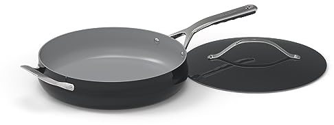 Cuisinart Culinary Collection Batterie de cuisine antiadhésive avec poignée et couvercle Noir 4,5 l
