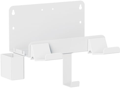 my wall Wandhalter für Media Player - HZ52WL, für Spielekonsolen und Zubehör, Apple TV Box und Amazon Fire Box kompatibel, Wandhalterung für Magenta TV Receiver, Router Halterung