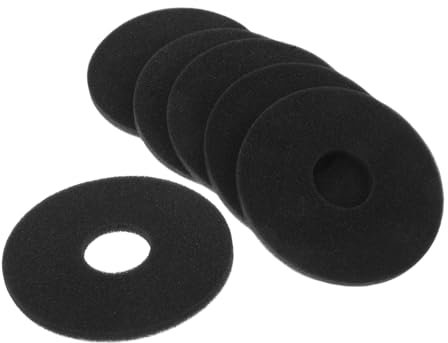 EXHUMKY 6pcs Home Bar Tool Kit Sponges for Margarita Salt Rimmers Glass Polishers Replacement Parts