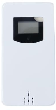 Ausi Wireless Weather Station Sensor Outdoor Indoor Transmitter Easy to Use Set Up White Compatible with Weather Station