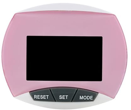 MXRGUMVI Walking Electronic Step Counter Multifuctional Calories Counting Digital Pedometer Multi-functional Distance Large Screen Pink