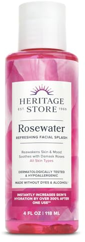 Heritage Store 85603 4 Oz Rose Petals Rosewater