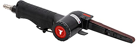 STIER Bandschleifer BS-200, Länge 305mm, 20.000U/Min, Schleifbandgröße 330x10mm für das Arbeiten an kleinen, schwer zugänglichen Werkstücken, geringer Luftverbrauch