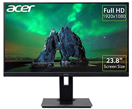 MONITOR ACER 23,8 1 B247YBMIPRZX IPS 16:9,4MS,VGA,HDMI,DP,PIVOTANTE,HEIGH