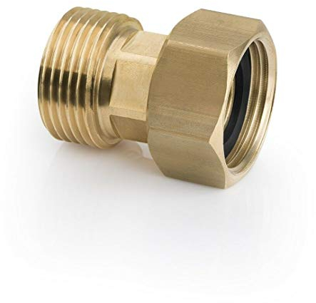Messing Verschraubung Durchgang beweglich 3/4 Zoll IG/AG – mit EPDM-Dichtung, robuster Fitting für Wasser- & Heizungsinstallation